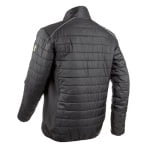 CG5SUM010_Jacheta de iarna captusita SUMI, neagra, material Ripstop, cu insertii Softshell, 230gr_m²_spate