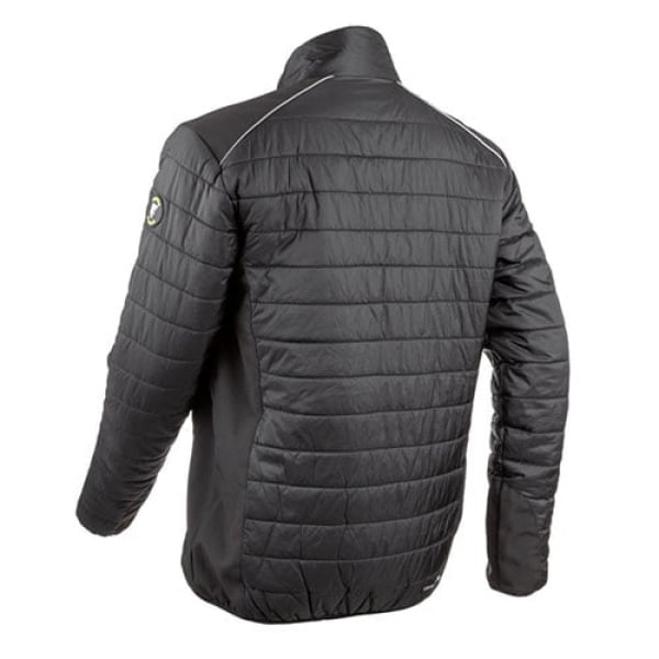 Jacheta termala de iarna SUMI, neagra, material Ripstop, cu insertii Softshell, 230gr/m²
