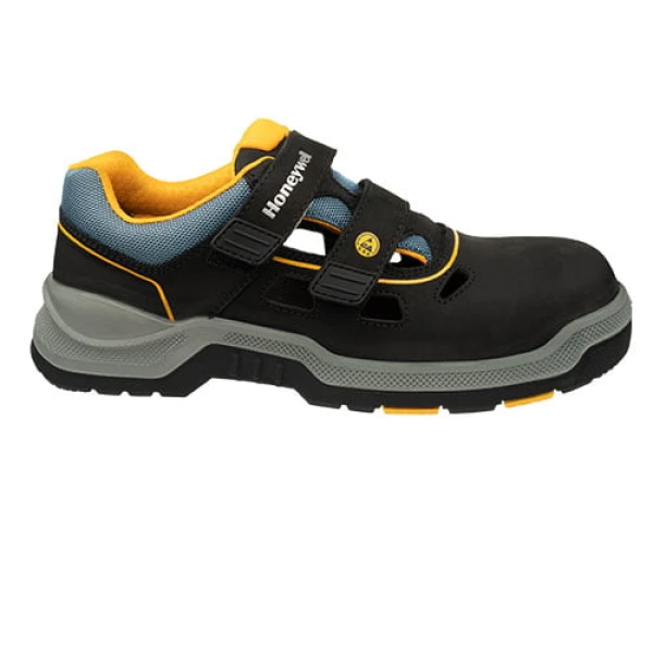 Sandale usoare  de protectie S1 SRC, ESD, Honeywell Expander, cu bombeu compozit, piele nubuc, cu indicator de uzura, flexibili si confortabili