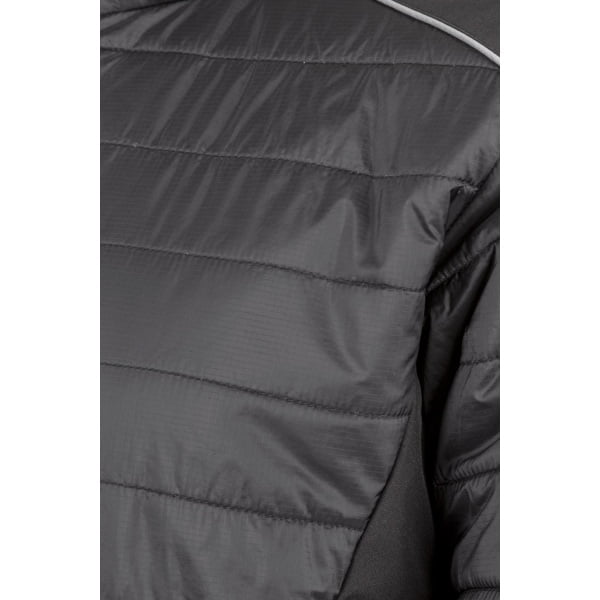 Jacheta termala de iarna SUMI, neagra, material Ripstop, cu insertii Softshell, 230gr/m²