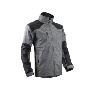 Jachetă Softshell captusita Kohmet, impotriva umezelii, frigului si vantului, impermeabilitate 8000 mm si respirabilitate: 800 g/m²/24H, proprietăți reflectorizante
