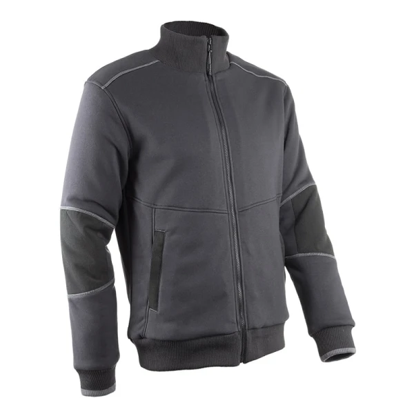 Hanorac captusit, hidrofug, Rakoun, gri, confortabil calduros, coate intarite cu Ripstop, captuseala Sherpa, Coverguard