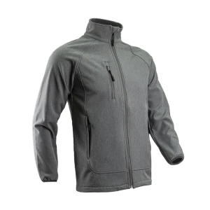 Jachetă Softshell captusita pentru barbati Soba, gri, impotriva umezelii frigului si vantului