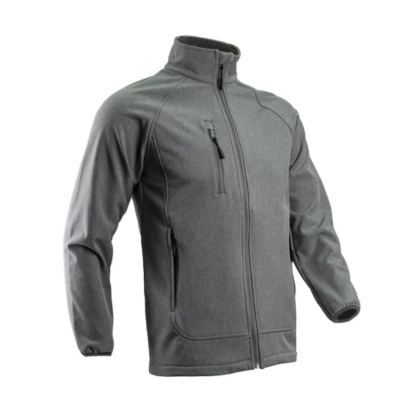 Jachetă Softshell captusita pentru barbati Soba, gri, impotriva umezelii frigului si vantului