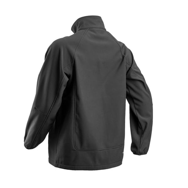 Jachetă Softshell captusita pentru barbati Soba, neagra, impotriva umezelii frigului si vantului