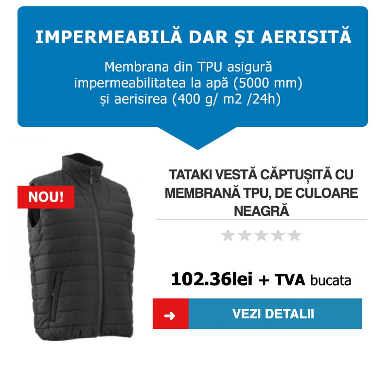 vesta impermeabila tataki