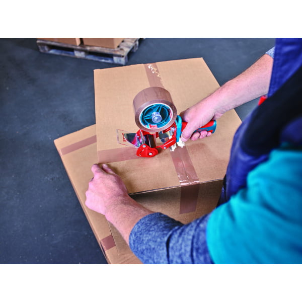 Dispenser  manual  COMFORT tesa® 6400, pentru aplicarea benzilor de ambalare