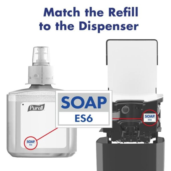 Săpun spumă pentru mâini PURELL HEALTHY SOAP High Performance – fără parfum (ES8/1200mL)