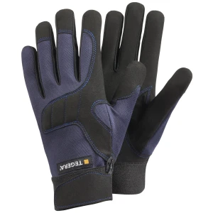 Mănuși de asamblare pentru manipulări ușoare tegera 320 , din nailon, grad protectie cat. ii, marimi 7 – 11, culoare albastru,negru