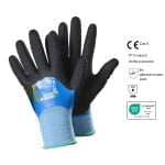 Mănuși de protectie TEGERA 737, imersate complet, cu strat dublu de nitril, pentru manipulări in medii umede si uleioase, certificat OEKO-Tex