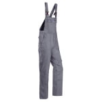 Pantaloni de lucru cu pieptar Sioen 014V Valera, gri, protectie impotriva arcului electric IEC 61482-2 , EN ISO 11612, EN ISO 11611, EN 1149-5, EN 13034, EN ISO 13688