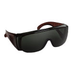 60405-Ochelari de protectie pentru sudura VISILUX, lentile IR5, negri, se pot purta peste ochelarii cu prescriptie medicala