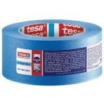 Banda de mascare tesa® 4431 UV, din hartie, albastra, pentru vopsire in exterior1