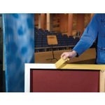 Banda dublu adeziva tesa® 4939, 50mm x 10m, pentru montare temporara a mochetelor si covoarelor la targuri, expoziții, convenții și renovari_aplicatie7