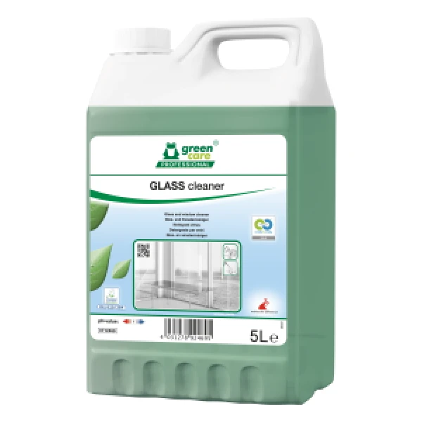 Detergent ecologic, concentrat, GLASS cleaner, Green Care, pentru sticla si oglinzi, 5l, certificat Ecolabel, Cradle-to-Cradle, Complet Biodegradabil