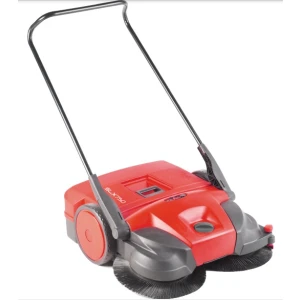 Maturatoare manuala Tennant  SLX 750M, pentru interior si exterior, inaltime perie reglabila, container 50l, pentru spatii mai mici de 2500 m²