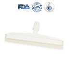 IGX1024W_Racleta de apa dubla, 35cm, alba, rezistenta la 80 °C, pentru industria , certificata FDA