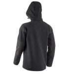 CG5YKY010_Jacheta Softshell YUKI II, neagra, TPU si Fleece, Impermeabilitate 8000mm, Respirabilitate 3000 , intarituri Ristop, buzunare de ventilatie_spate