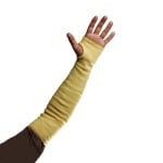 CGGAN4668_55_Manecuta de protectie din Kevlar, galben, rezistenta la temperatura max 170°C, lungime 55 cm, Coverguard_1