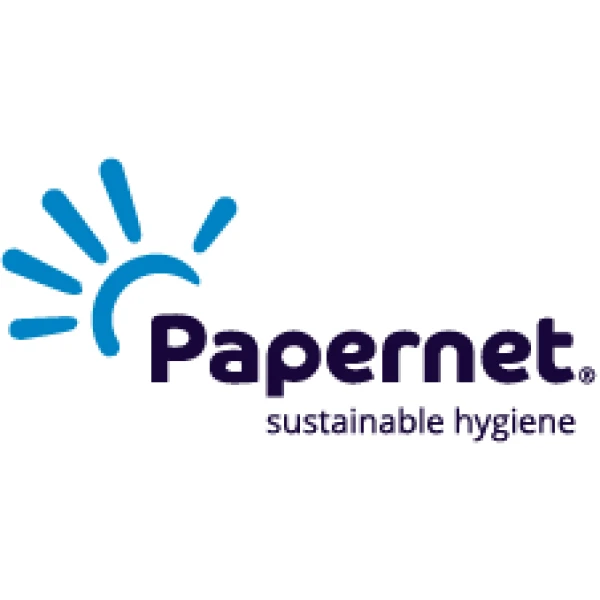 Prosoape de hartie pliate V, Dry Tech, Papernet 417216, celuloza, 1 strat, alb, 21 x 22 cm, certificate  Ecolabel, Food Contact, 320 servetele/pachet, 15 pachete/bax