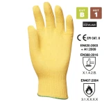 CG4605_Manusa de protectie EUROHEAT 4600, rezistenta la taiere, protectie la temperatura 100°C pentru 15 sec, din KEVLAR, culoare galben, marime 9, Coverguard_2