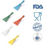 IGX1110_Spaclu din polipropilena pentru curatarea reziduurilor si crustelor fara a deteriora suprafetele in industria alimentara, latime 110 mm, rezistenta termica 80 °C, certificata HACCP, FDA_1