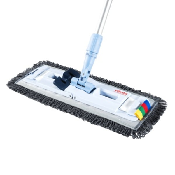 Mop Vileda UltraSpeed Pro r-MicroSpeed Max 173476, 40 cm, cu structura 4D, ultra-densa, curatare intensa si profunda, cod culori HACCP, compatibil cu suport VL146963