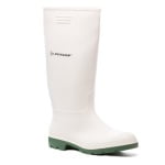 CG9HYGR_Cizme de cauciuc PVC, Dunlop Pricemastor 380 BV, albe, protectie impotriva chimicalelor si uleiurilor, fara bombeu_lateral-fata