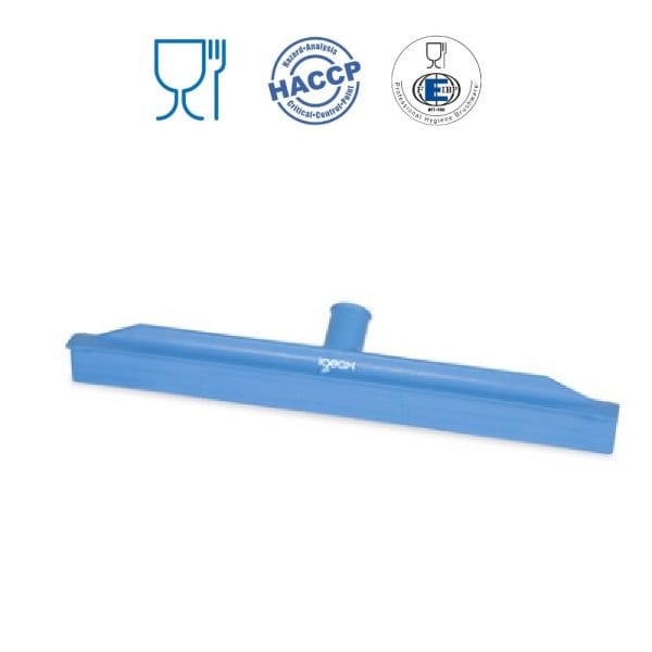 Racleta de apa 45cm, IGEAX 1056, albastra, rezistenta la 100 °C, autoclavare 121 °C, pentru industria alimentara, certificata HACCP
