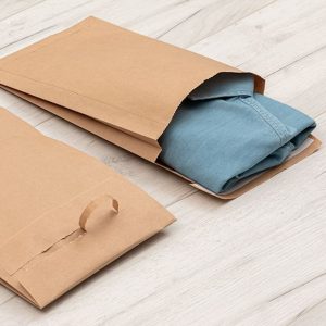 Plic din hartie kraft 100gr, 5 dimensiuni disponibile - 45x61+14 +flap - 200 BUCATA.