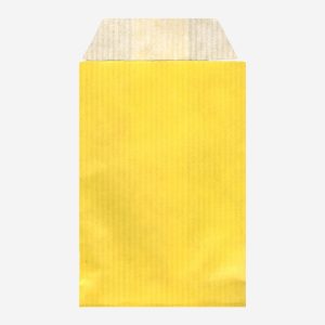 Punga mercerie galbena - 7x12 cm - lwc alb 70gr/m2 - 250 BUCATA