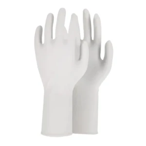 Manusi nitril albe, nepudrate (Cleanroom), ISO 5, lungime 30 cm, 50 perechi/cutie, 10 cutii/bax