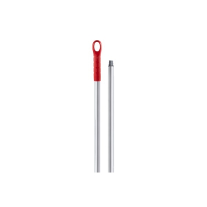 Coada / Maner 150 cm, diametru de 25 mm, rosu, pentru maturi, raclete si perii IGEAX, din aluminiu, pentru industria alimentara, certificata FDA