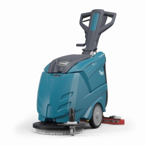 Echipament de spalat - uscat pardoseli cu semi-tractiune, TENNANT T193, pentru curatatrea spatiilor mici sau medii din supermarket, scoli, spitale,depozite mici, institutii