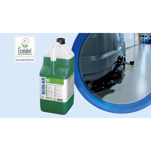 Detergent ecologic pentru pardoseli, parfumat, MAXX MAGIC SCRUB SYNBIOTIC, 5l, Ecolab