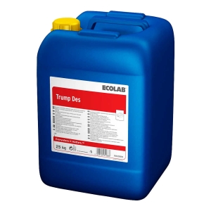 Detergent cu dezinfectant pentru masinile de spalat vase, TRUMP DES, 25kg, Ecolab